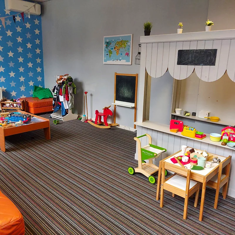 Stay and Play toddler area