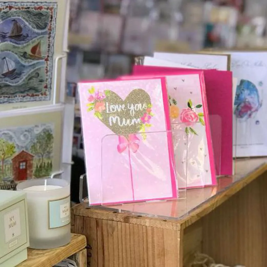 More greeting cards on display